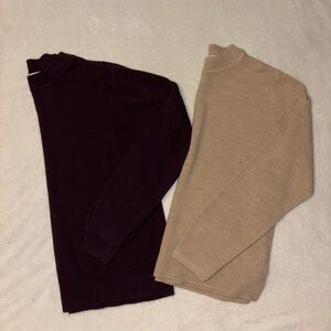 woman’s turtleneck sweaters